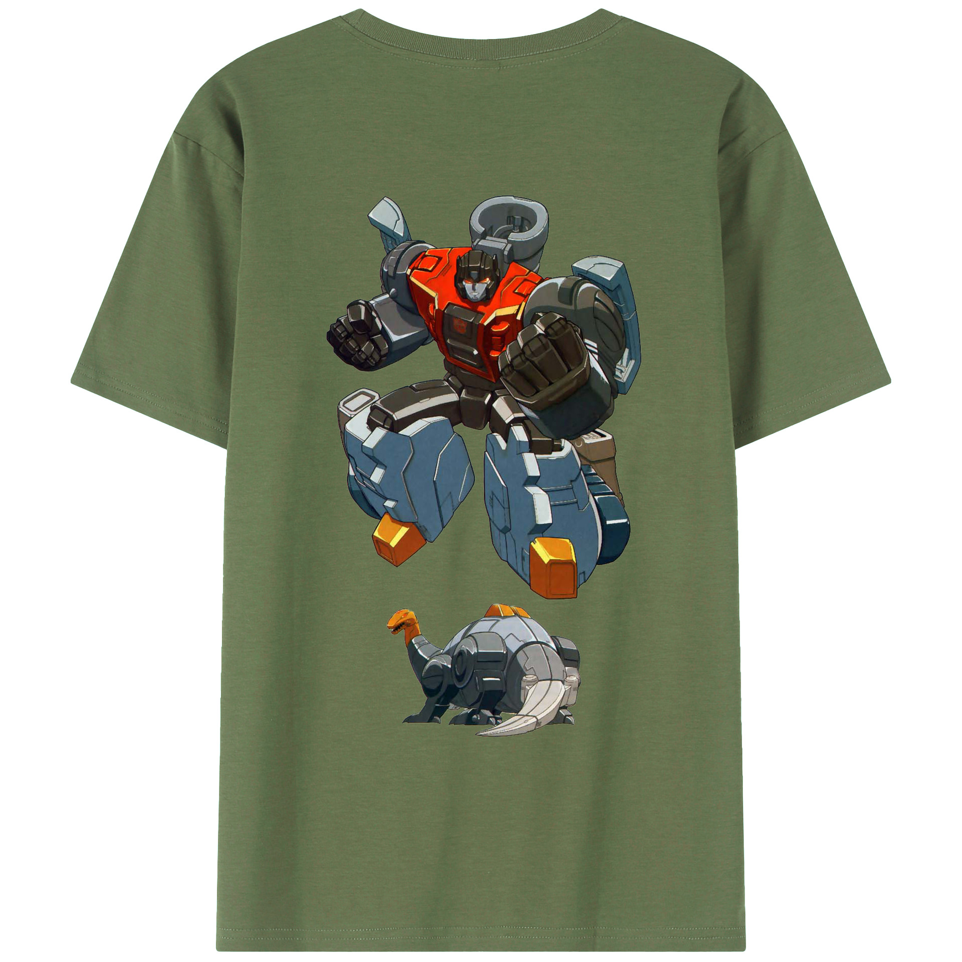 （画像用）  綿100％ メンズ半袖Tシャツ（バックプリント） 通気性